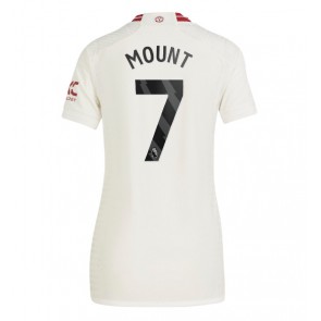 Manchester United Mason Mount #7 Replica Third Stadium Shirt for Women 2023-24 Short Sleeve